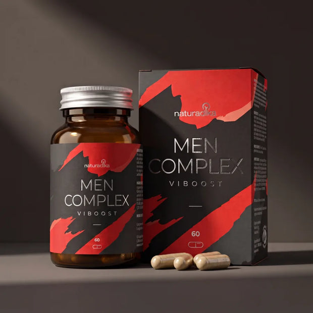 Viboost Men Complex de Naturadika — flacon de 60 gélules