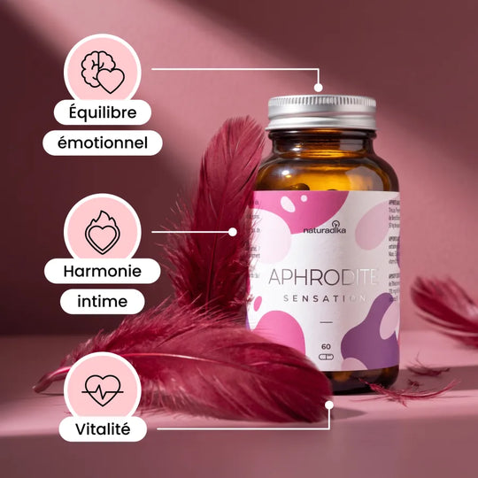 Bienfaits d'Aphrodite Sensation : équilibre émotionnel, harmonie intime et vitalité