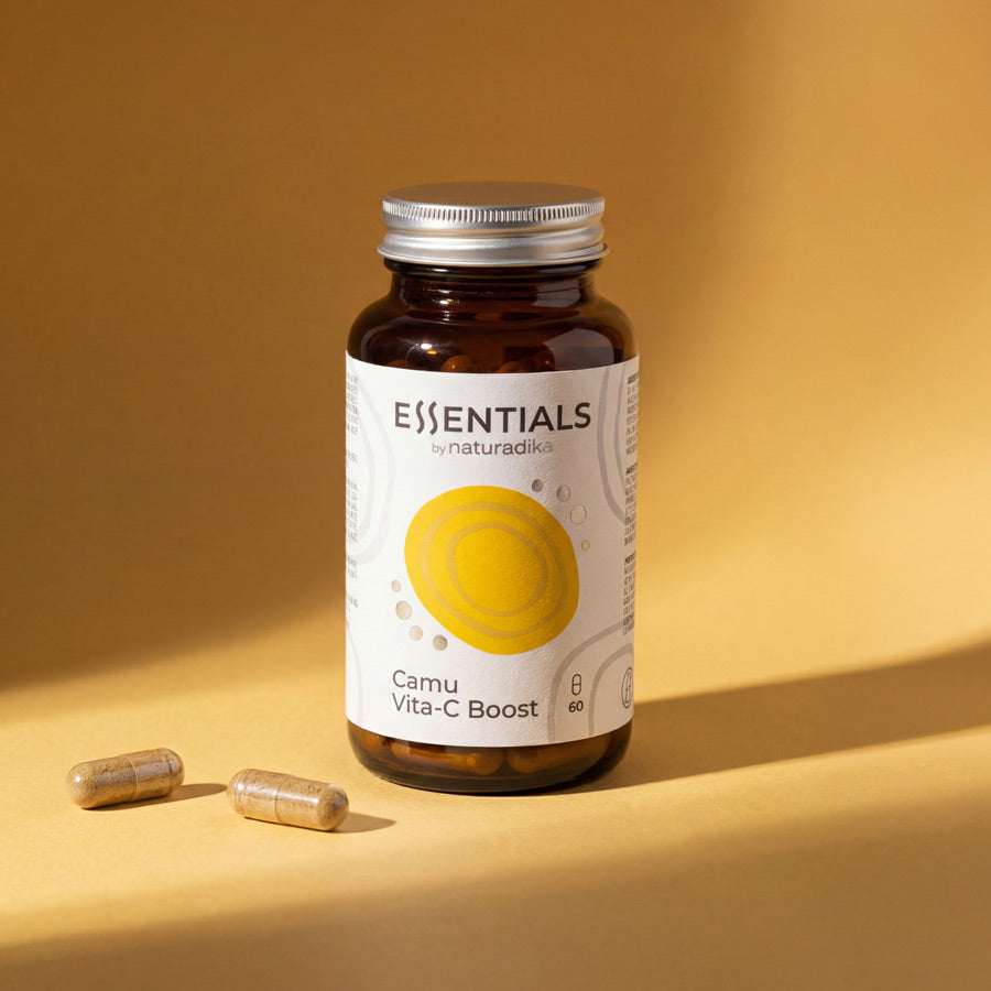 Vitamine C 100 % naturelle du Camu Camu + 4 extraits végétaux titrés — 60 gélules végétales