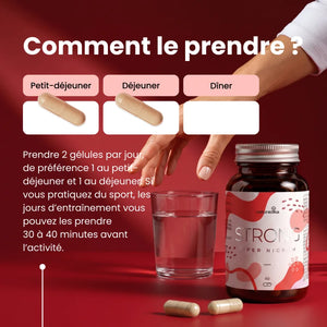 Comment prendre Piper Nigrum Strong : 2 gélules par jour, 1 au petit-déjeuner et 1 au déjeuner
