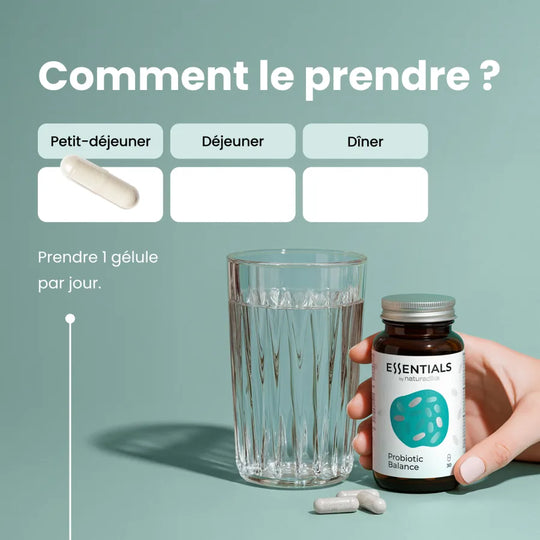 Comment prendre Probiotic Balance : 1 gélule par jour