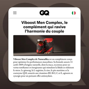 Viboost Men Complex dans GQ : le complément qui ravive l'harmonie du couple