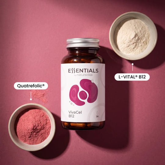 Quatrefolic et L-VITAL B12, les ingrédients actifs de VivaCel B12
