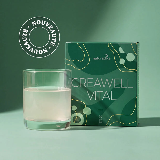 CreaWell Vital, créatine avec coenzyme Q10 en sticks